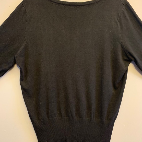 Black button up cardigan, Xl - Picture 3 of 6